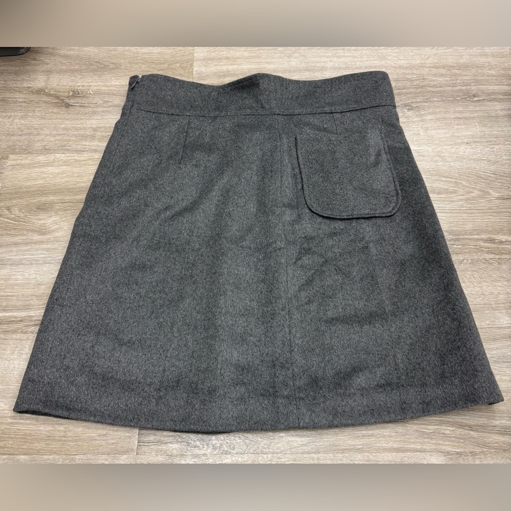Ann Taylor Gray Wool Blend Skirt - Size 12 - NWT